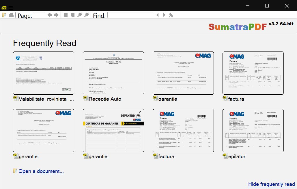 Sumatra PDF - BinaryFork.com
