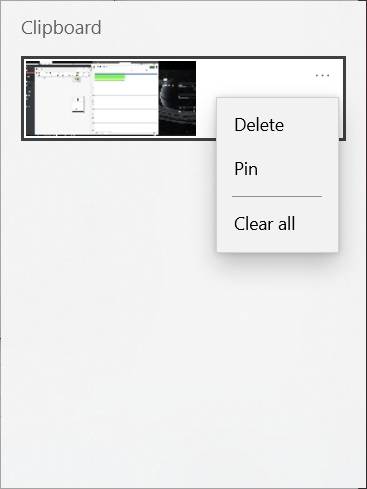 Windows 10 pin copy item in clipboard - BinaryFork.com