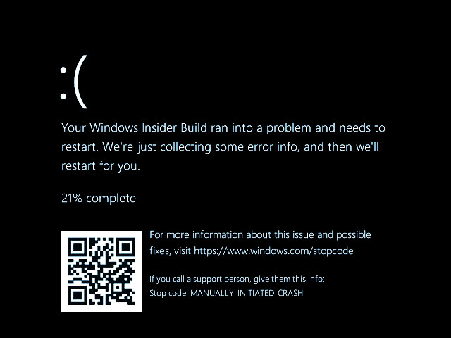 Windows 11 Replaces the Infamous Blue Screen of Death with… Black Screen of Death