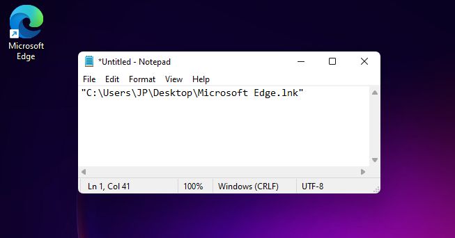 windows 11 kopie als pfad in notepad einfügen