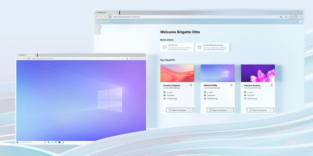 Windows 365: Ora puoi affittare un computer virtuale nel Cloud
