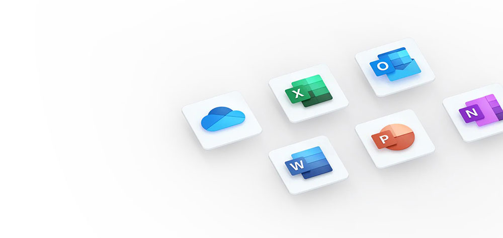 microsoft office app icons