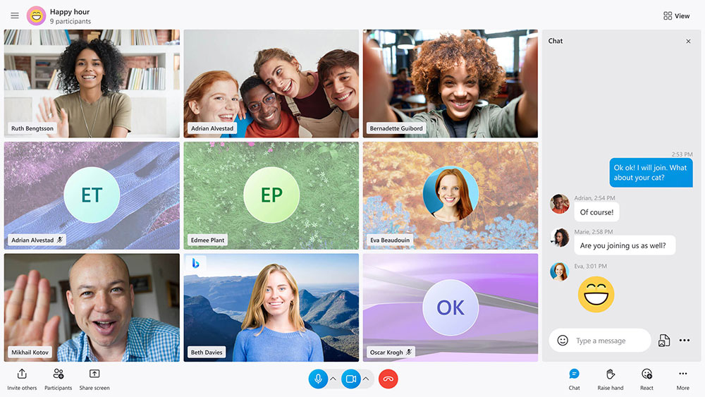 Skypeは今後も存続し、大幅なデザイン変更と新機能が追加される