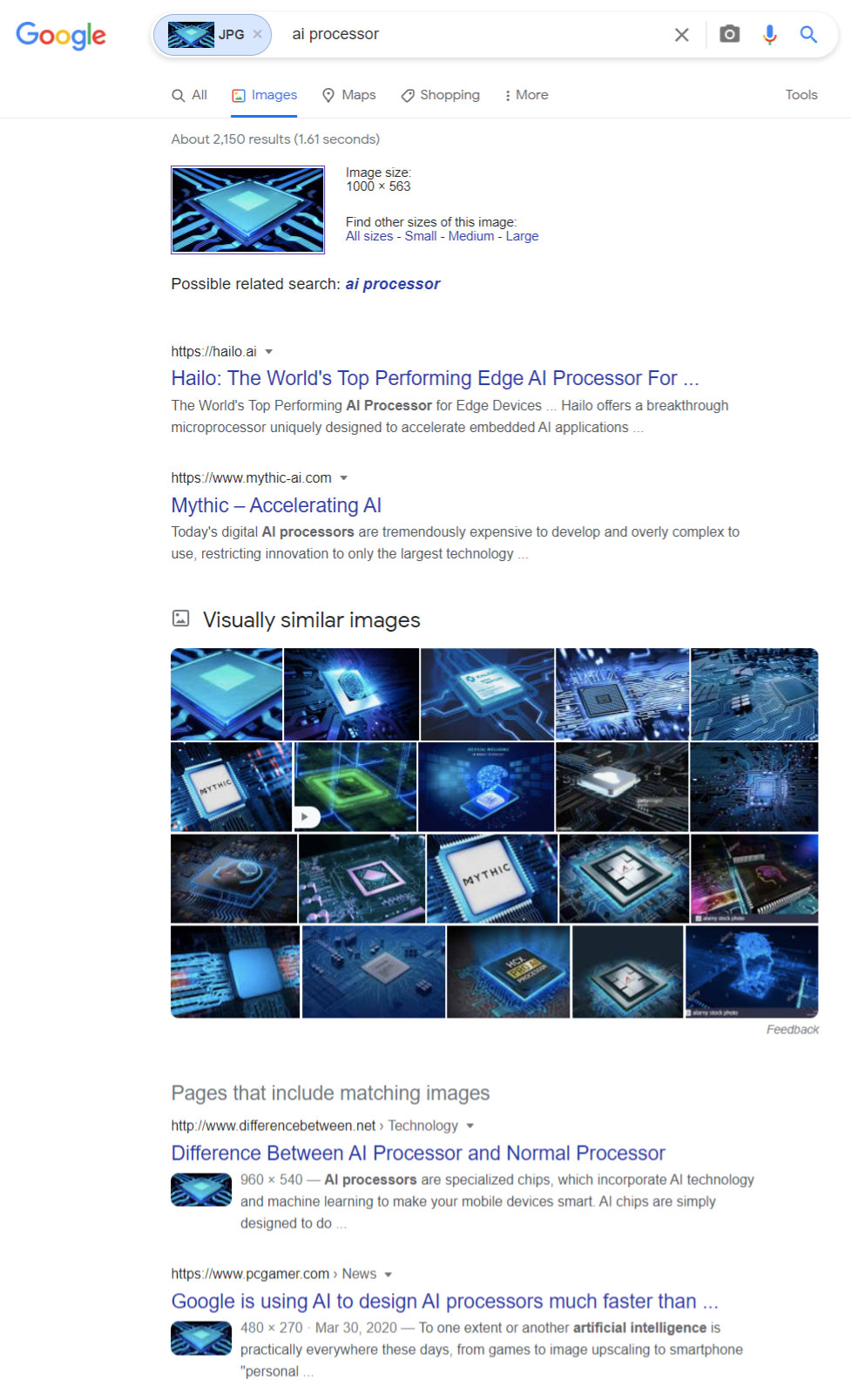 Pesquisa inversa de imagens no Google: Como encontrar imagens semelhantes