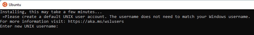 installing ubuntu distro wsl