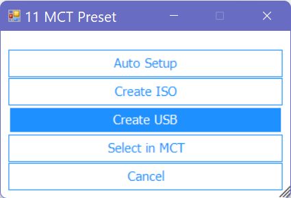 windows kit media creation tool modified create usb