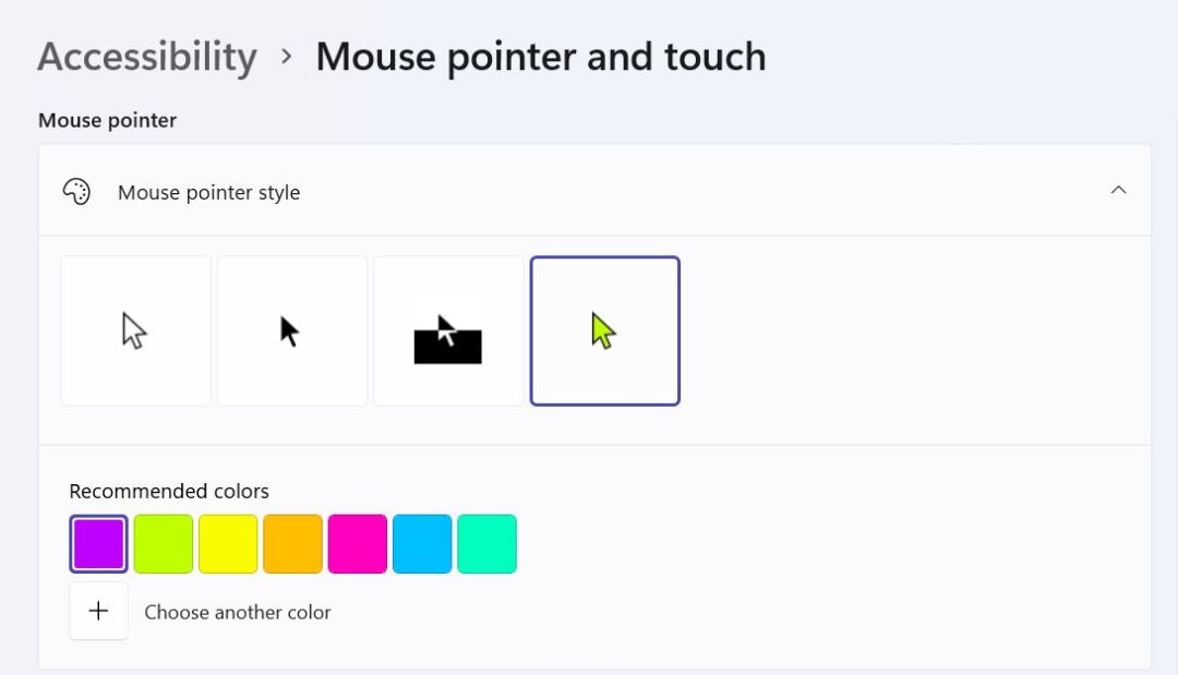How to Change Mouse Cursor Size, Style, and Color in Windows 11