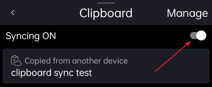 swiftkey enable clipboard sync