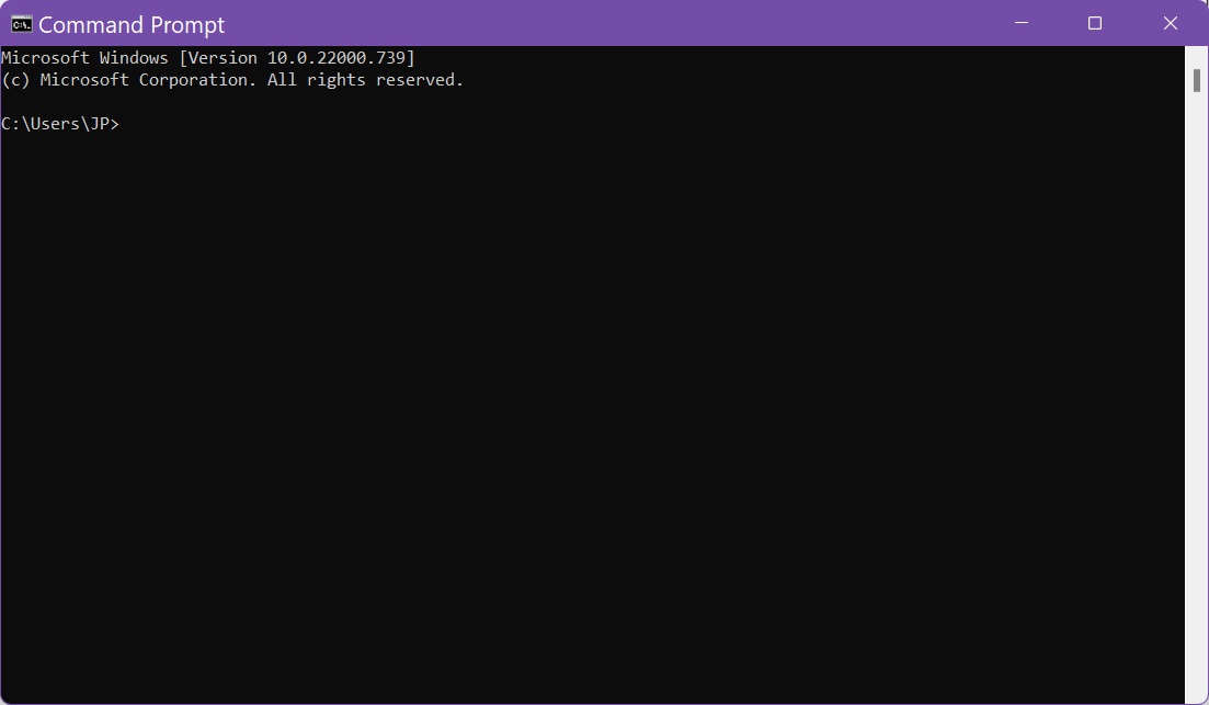 command prompt cmd window