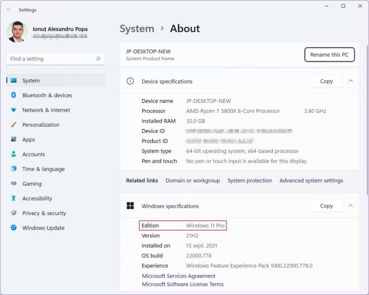 3 Methods to Find The Edition of Windows Installed on Your PC