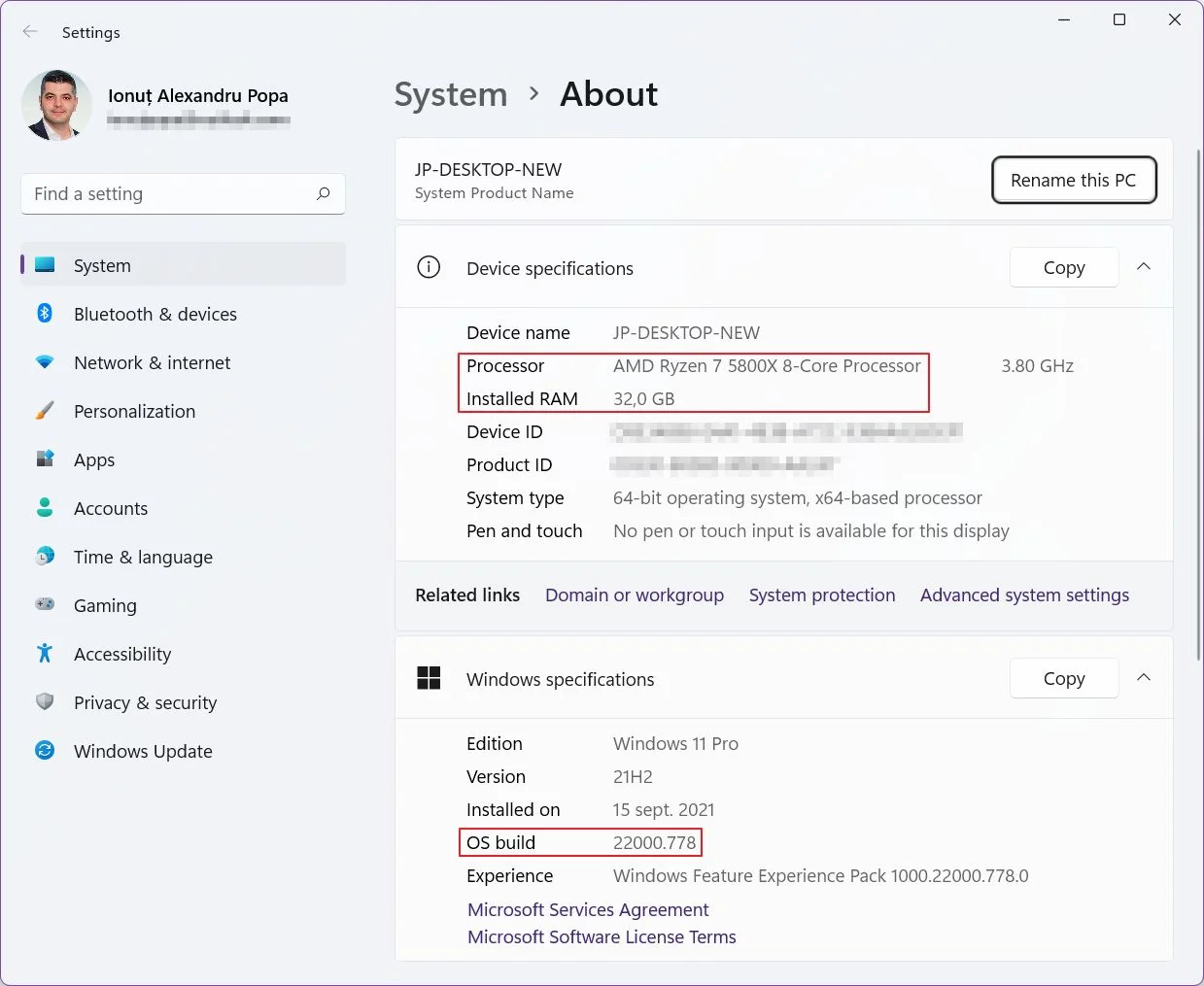verifica os requisitos da wsa para o teu computador