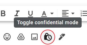 gmail confidential mode