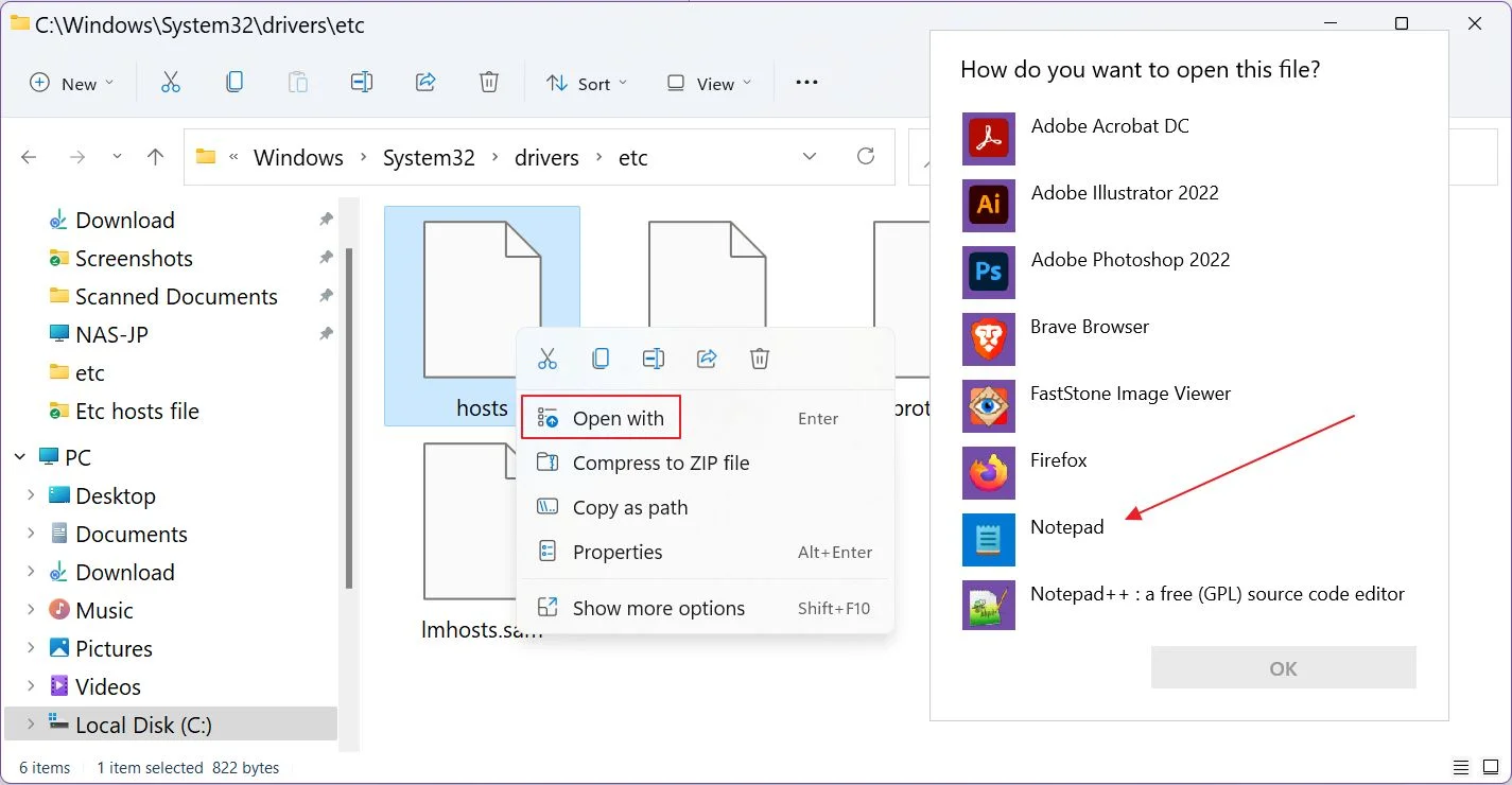 windows'ta not defteri̇ i̇le dosya nasil açilir