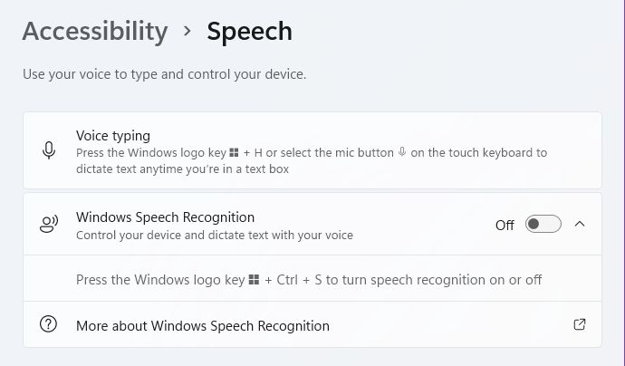windows 11 voice typing turned on by default