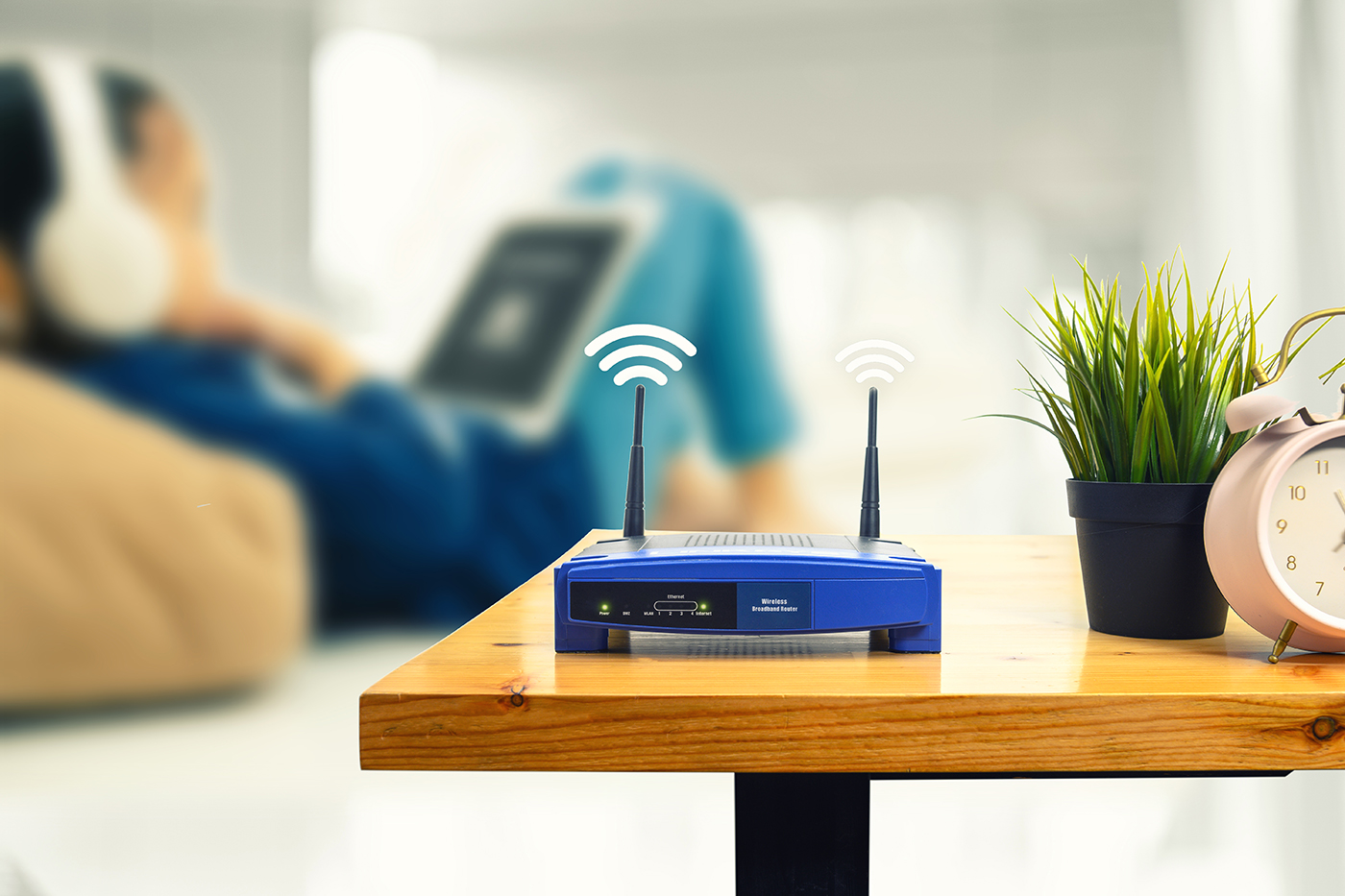 router inalámbrico doméstico