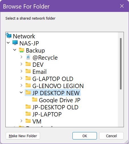 windows map network drive dialog browse location