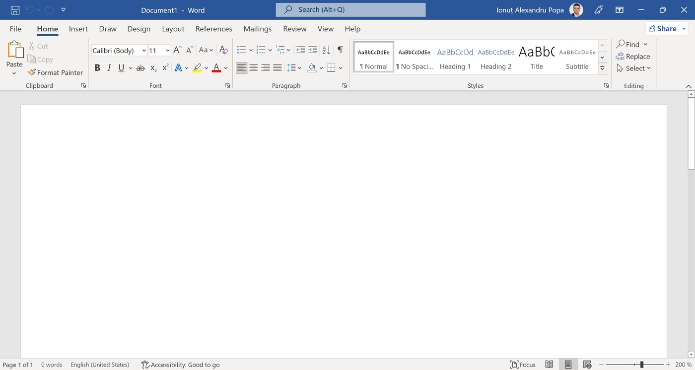 microsoft office slim title bar