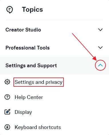 twitter settings and privacy