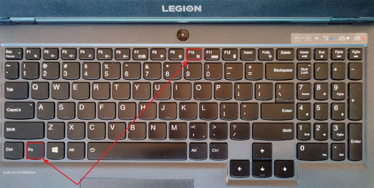 lenovo laptop disable touchpad