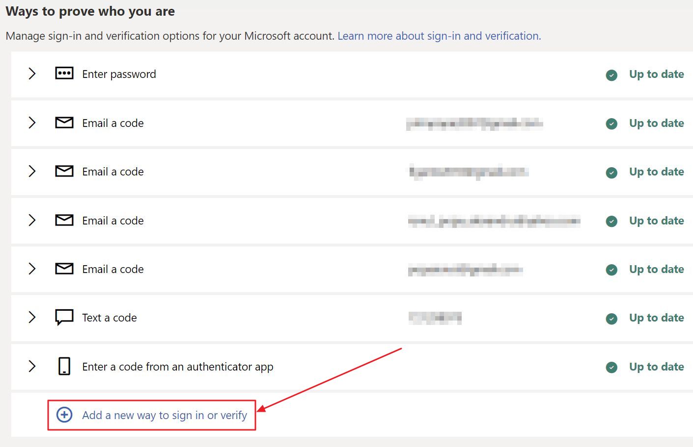 microsoft account ways to prove who you are