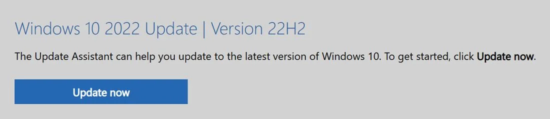 asistente de actualización de windows 10