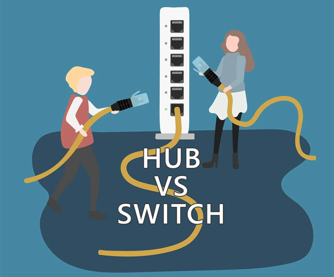 Hub vs. Switch: Was ist die richtige Wahl für dein Netzwerk?