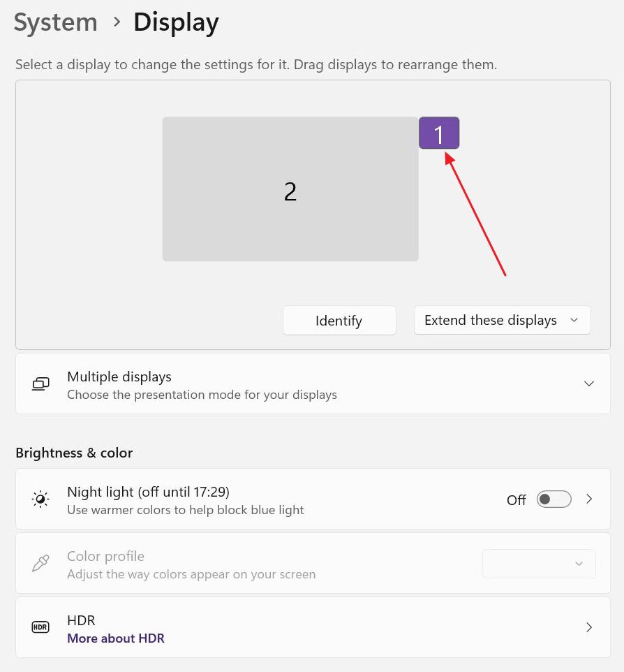 Windows 設定 ディスプレイ nvidia nv フェイルセーフ