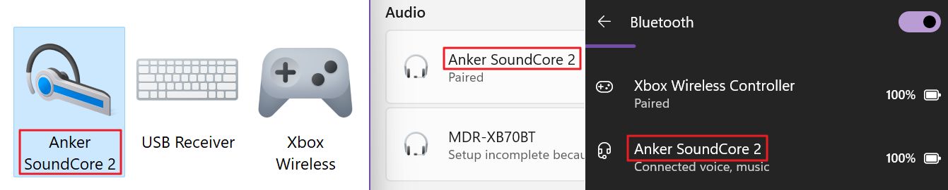 bluetooth Gerät neuer Name