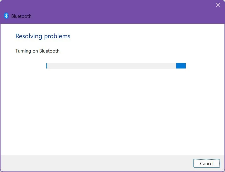 windows bluetooth troubleshooter resolução de problemas