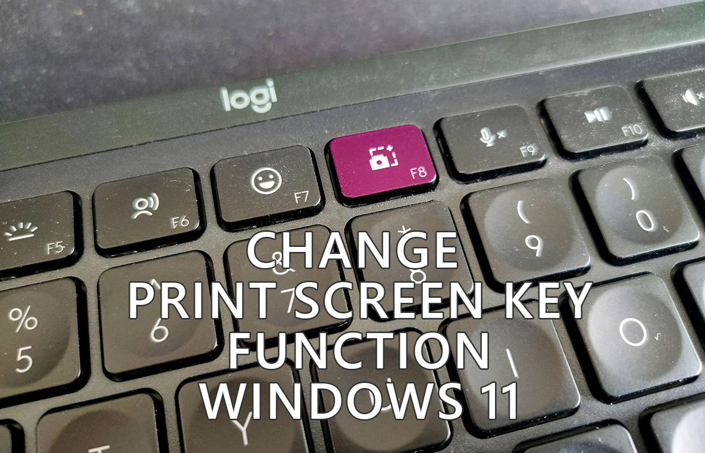 change printscreen key function windows 11
