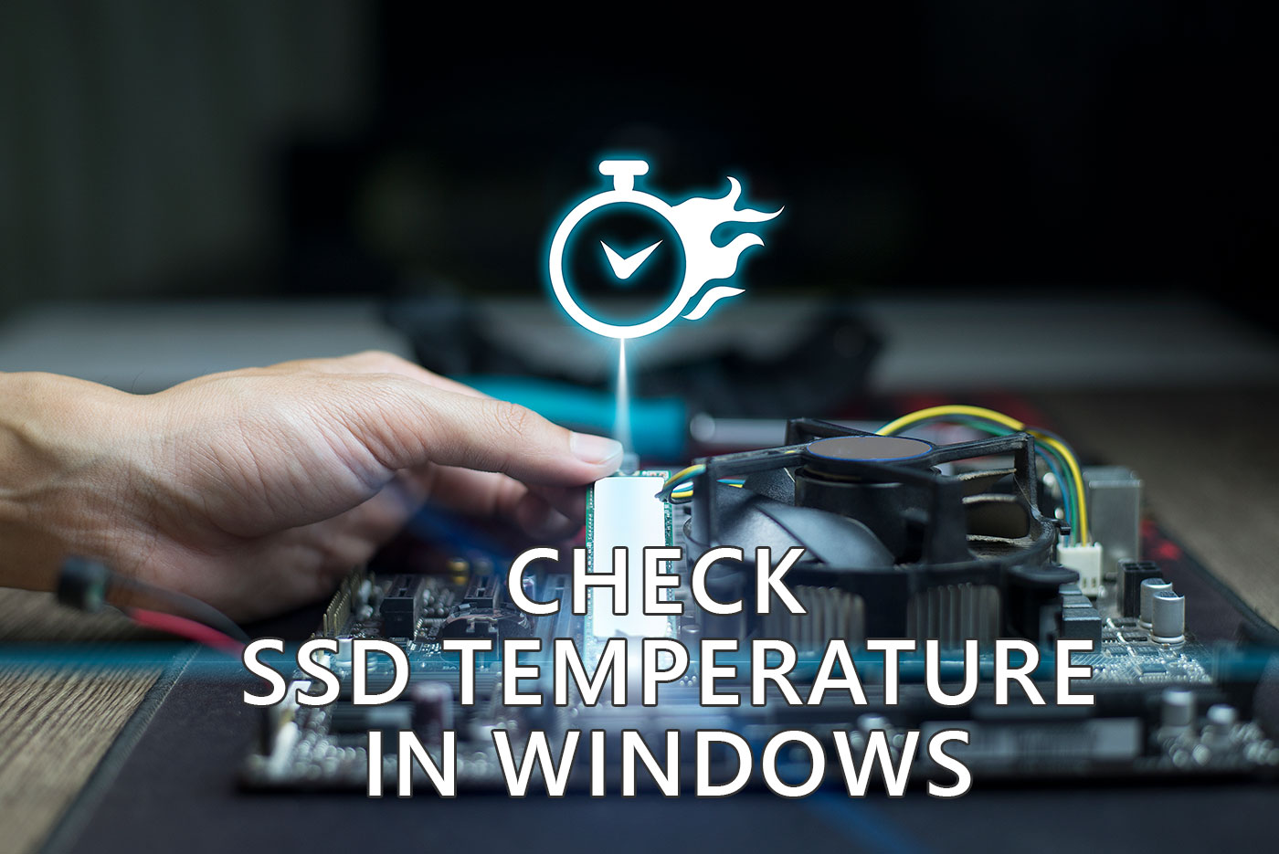 comprobar la temperatura del ssd en windows