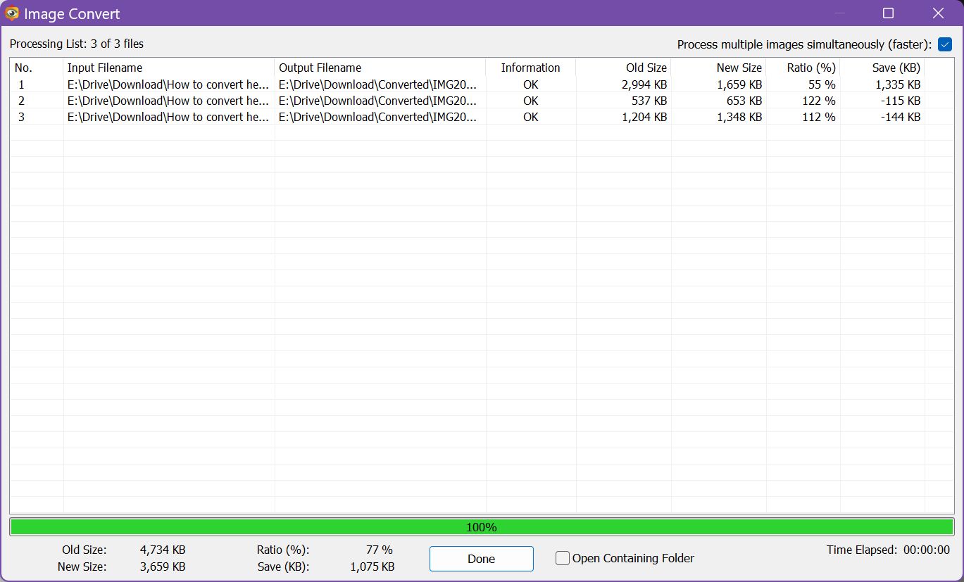 faststone batch convert log