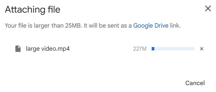 gmail send large files as attachments
