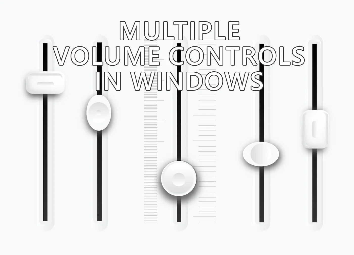 multiple volume controls in windows