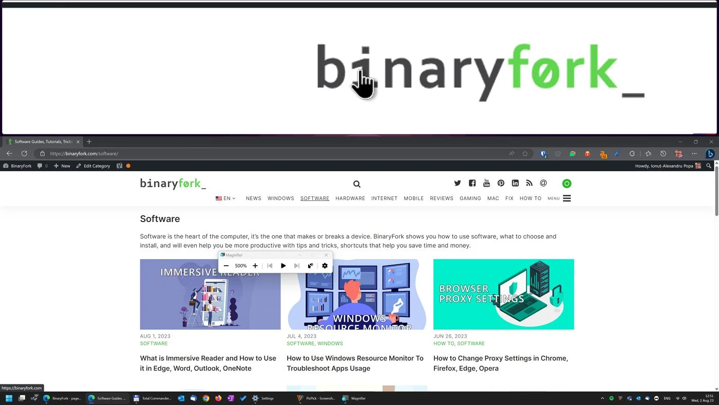 windows büyüteci̇ yüzde 500 yerleşti̇ri̇lmi̇ş