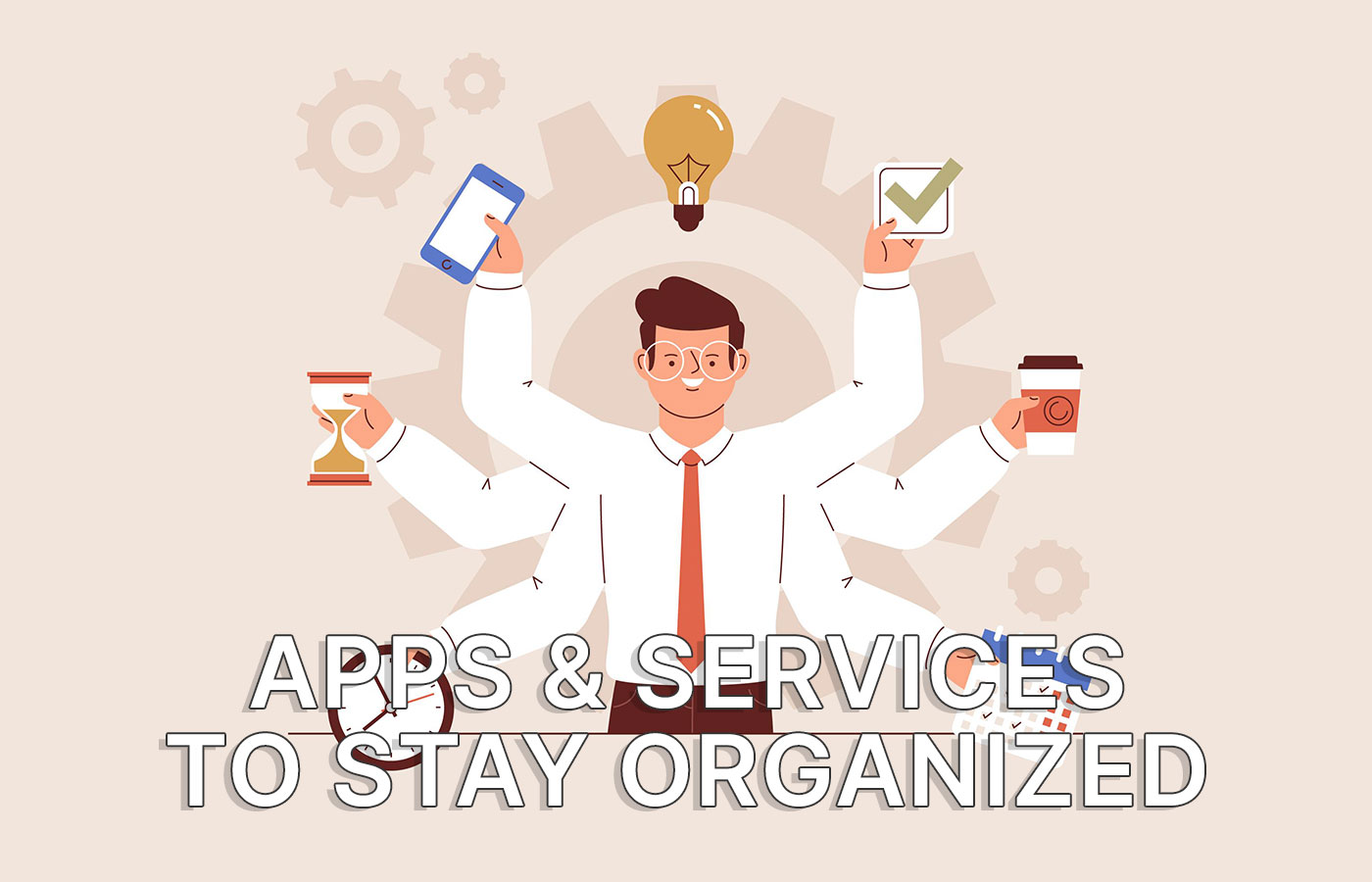 aplicações e serviços para te manteres organizado