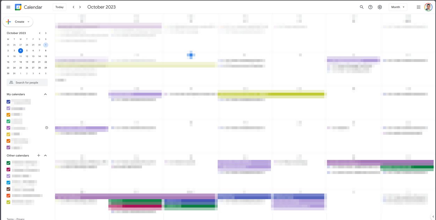 calendario gogle