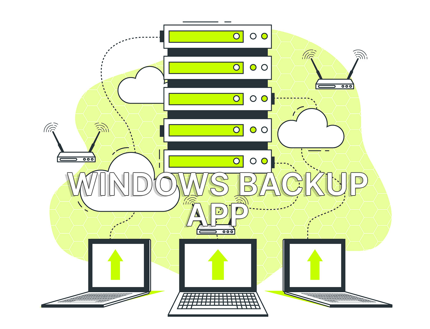 applicazione di backup di windows