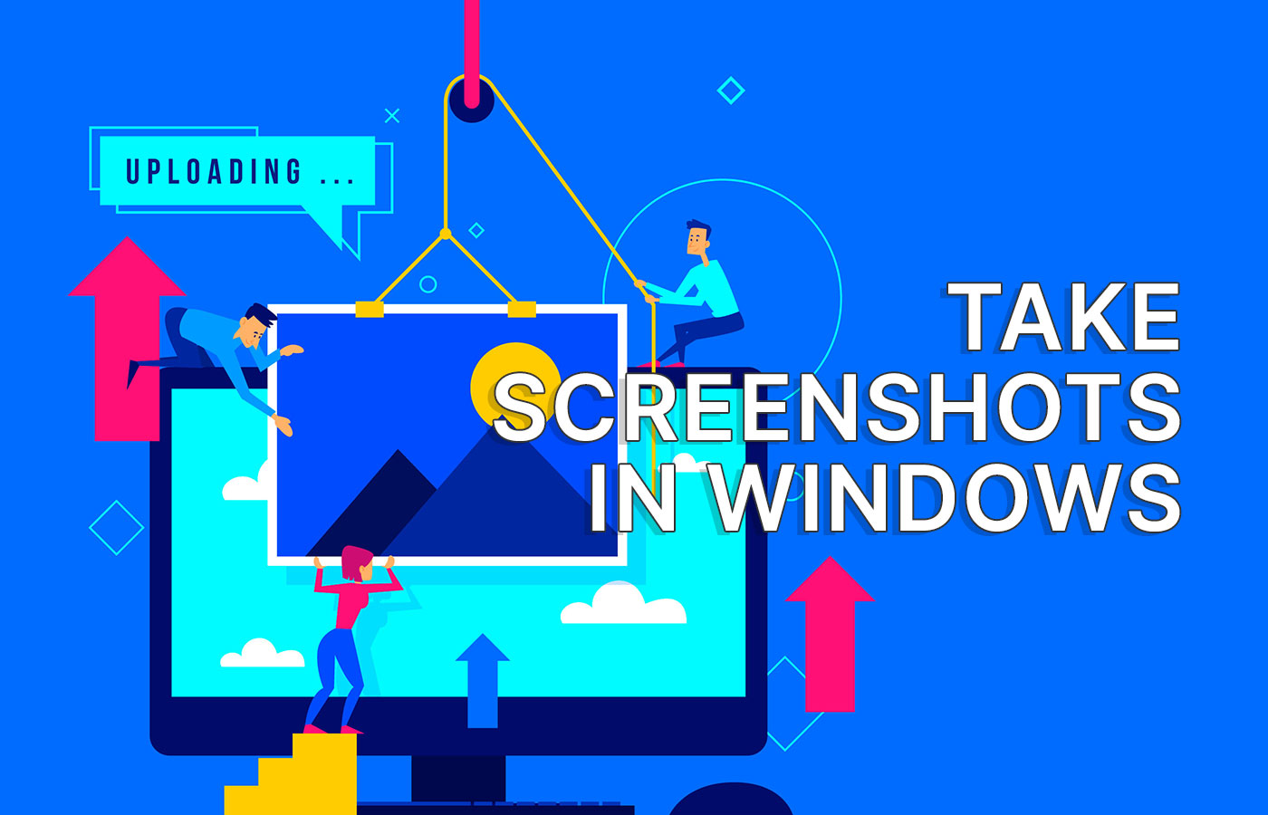 how to take screenshots in windows