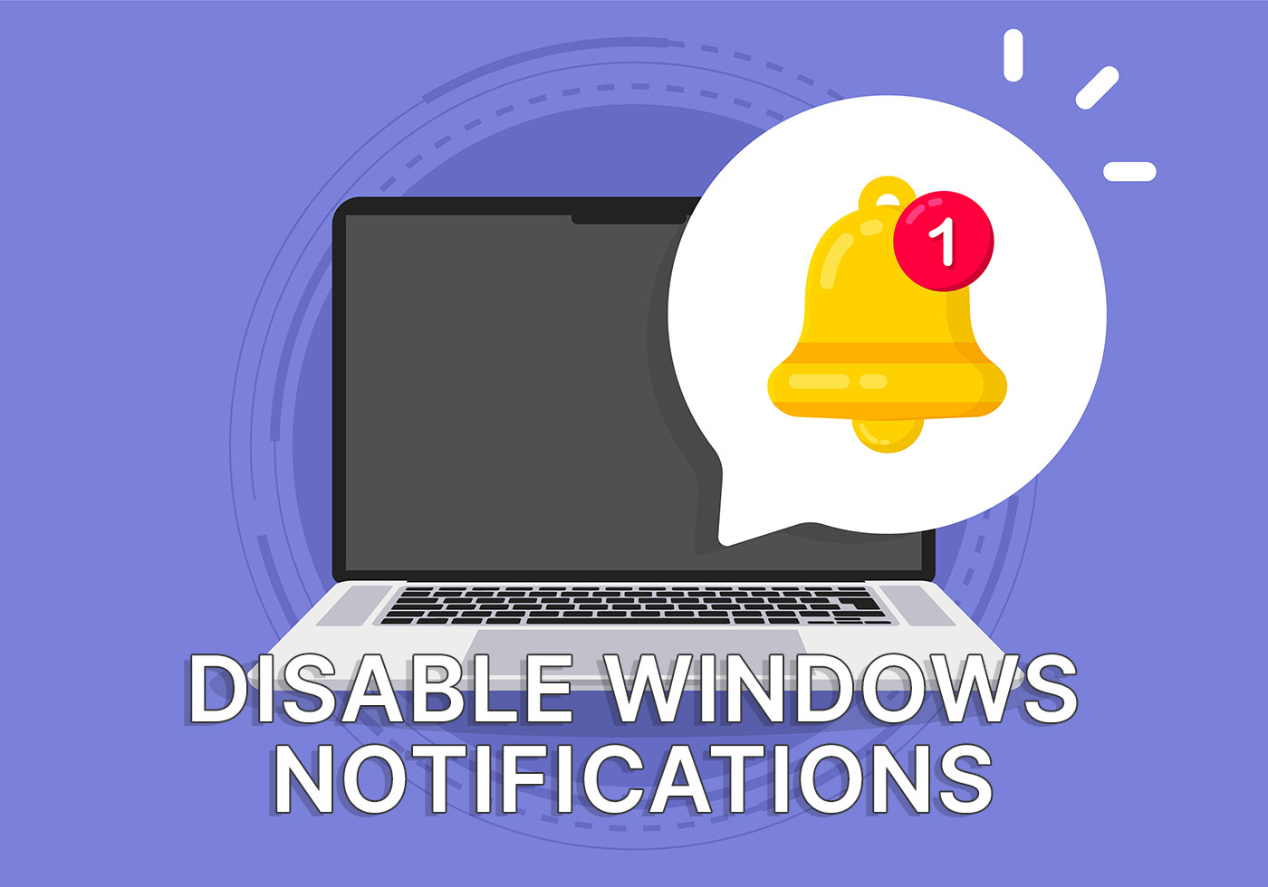 disable windows notifications for distraction free work