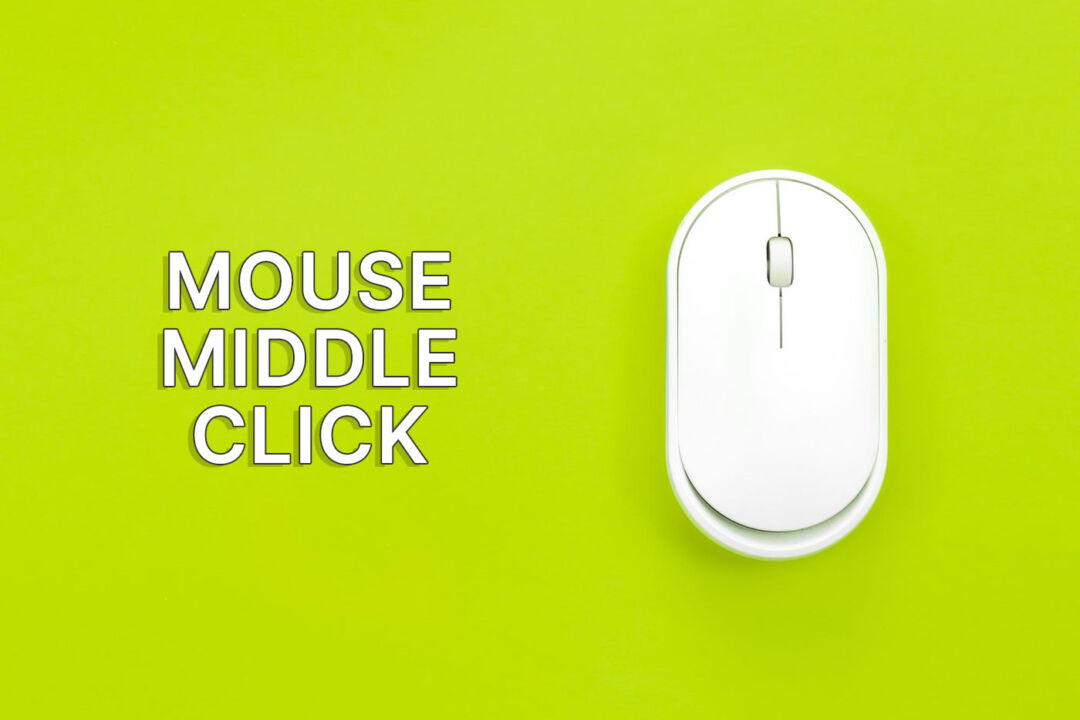 Usa il tasto centrale del mouse, se ne hai uno.