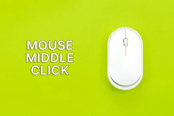 Use the mouse middle click button if you have one