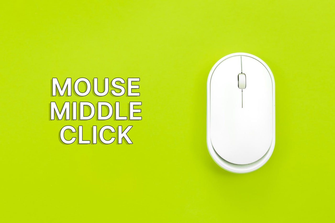 mouse middle click button