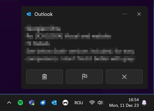 windows notification flyout