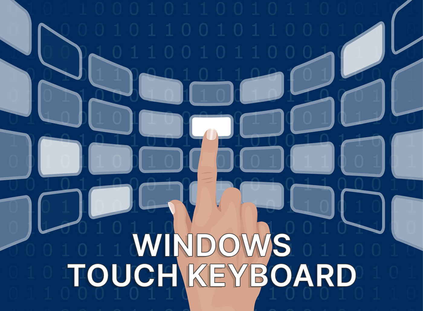 windows on screen touch keyboard