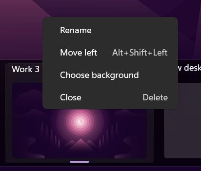 windows virtual desktop cambia sfondo