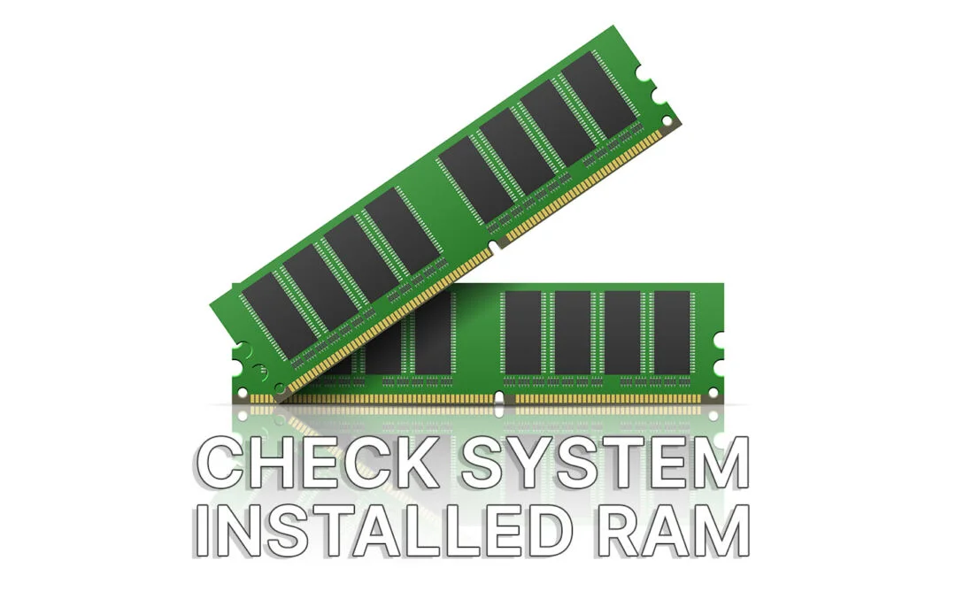 How to check how much RAM you have installed and RAM speed in Windows