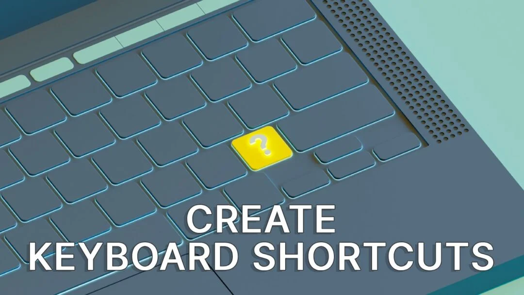 How to create keyboard shortcuts to open apps, files, and folders in Windows