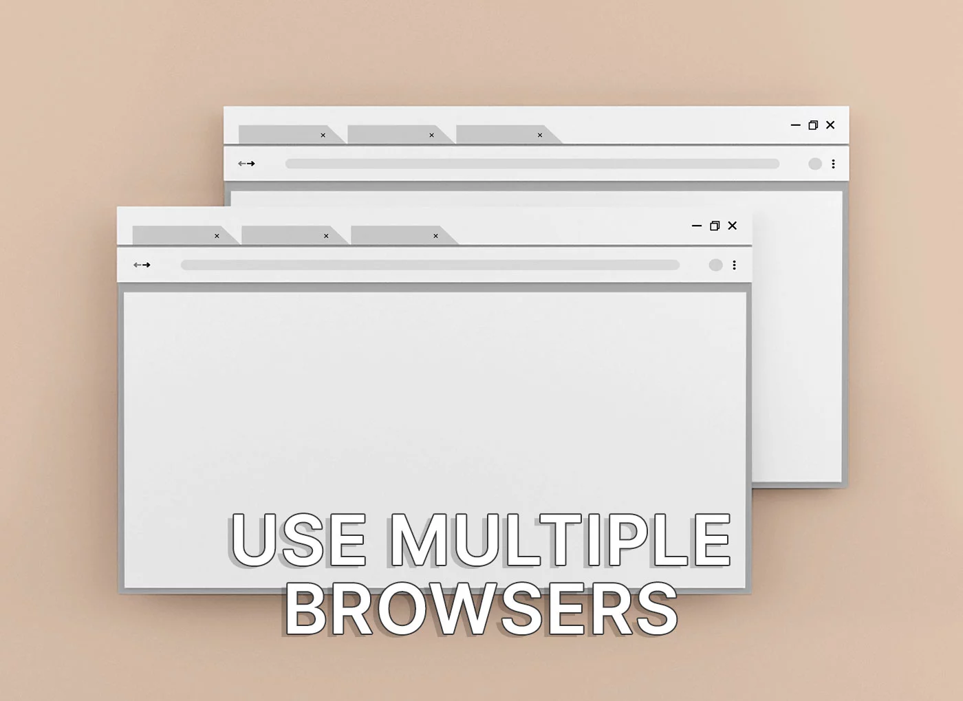 Porque é que deves utilizar mais do que uma janela do browser para os teus separadores