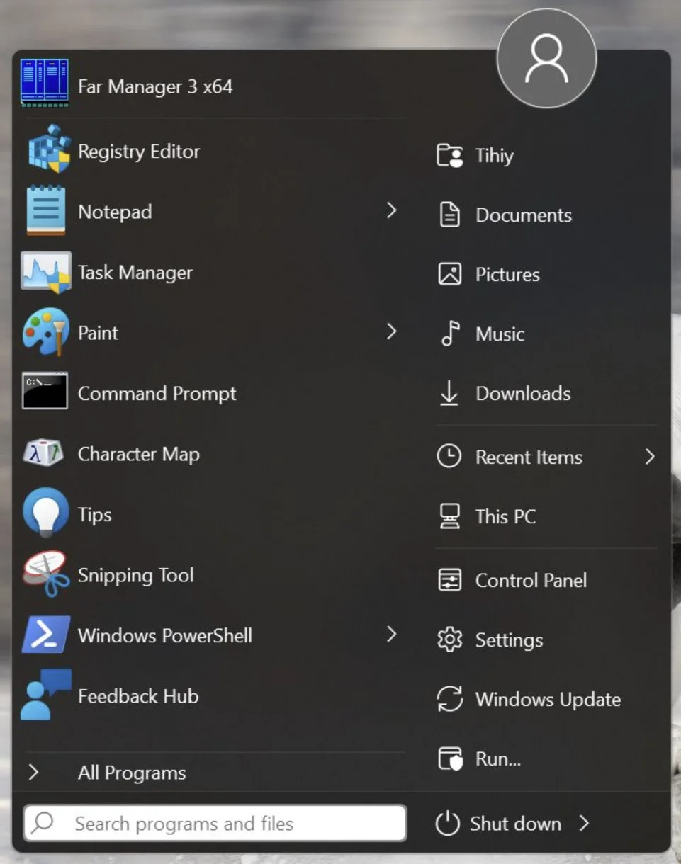 startallback start menu replacement